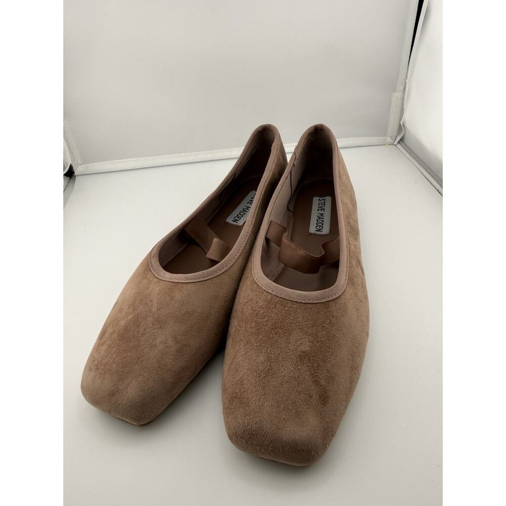 NWOB $99.95 Steve Madden Reyana Mary Jane Ballet Flat In Pink Size 7.5